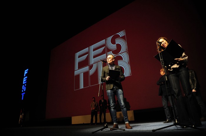 beograd 02.03.2018. dodeljene nagrade 46. festa u konkurenciji domaceg filma. pobednik ederlezi rising lazara bodroze najbolji glimac sebastijan kavaca najbolja glumica jessica stojadinovic stoya. ...