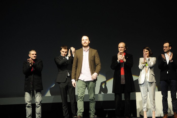 beograd 01.03.2018. ekipa filma izgrednici u sastavu Dejan Zečević, reditelj, Đorđe Milosavljević, scenarista, Radovan Vujović, glumac, Marta Bjelica, glumica, Svetozar Cvetković, glumac, ...