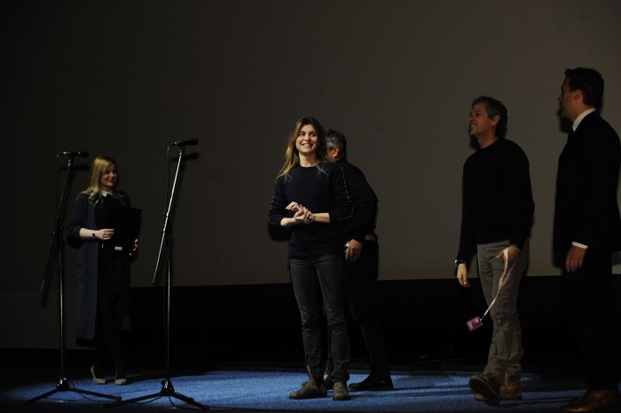 beograd 02.03.2018. ekipa filma the place poklonila se publici posle projekcije u okviru 46. festa. foto dusan milenkovic