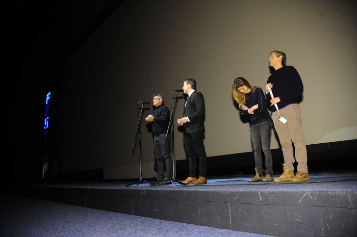 beograd 02.03.2018. ekipa filma the place poklonila se publici posle projekcije u okviru 46. festa. foto dusan milenkovic