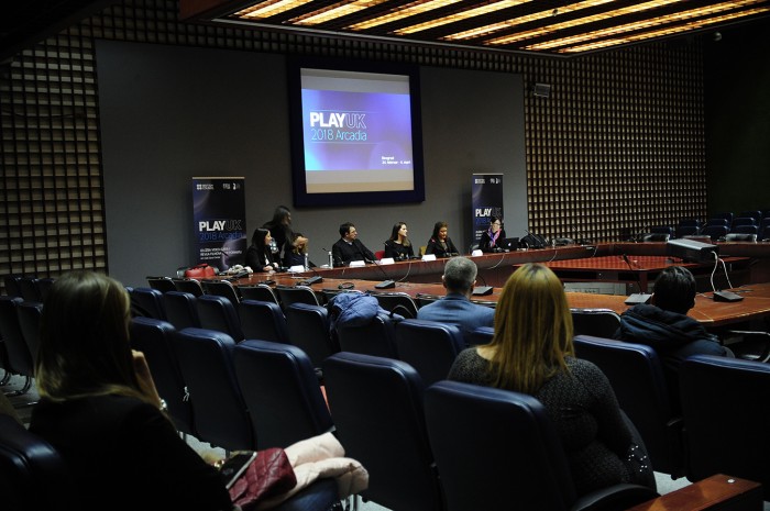 beograd 02.03.2018. u organizaciji 46. festa i british council-a odrzana je panel diskusija "Umetnost cetvrte industrijske revolucije". foto dusan milenkovic