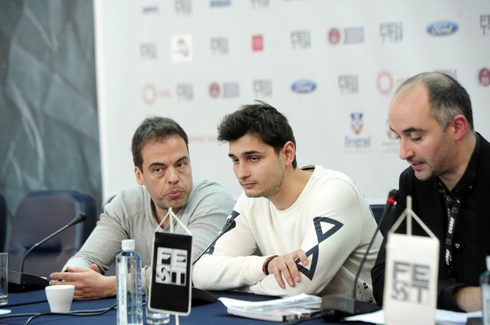 BEOGRAD 28.02.2018.Reditelj filma Rok, Ivan Shakhnazarov na konferenciji za novinare povodom projekcije filma na 46. fest-u. foto Dusan Milenkovic