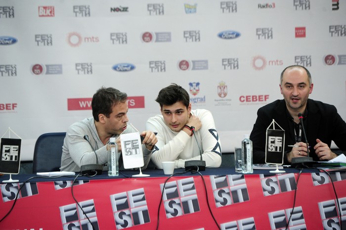 BEOGRAD 28.02.2018.Reditelj filma Rok, Ivan Shakhnazarov na konferenciji za novinare povodom projekcije filma na 46. fest-u. foto Dusan Milenkovic